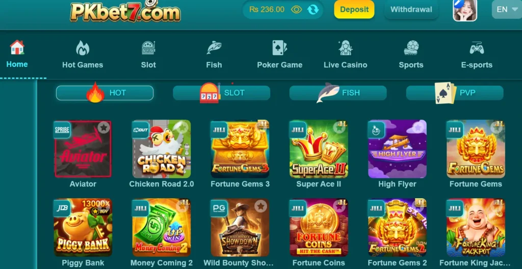 PKBet7 Game